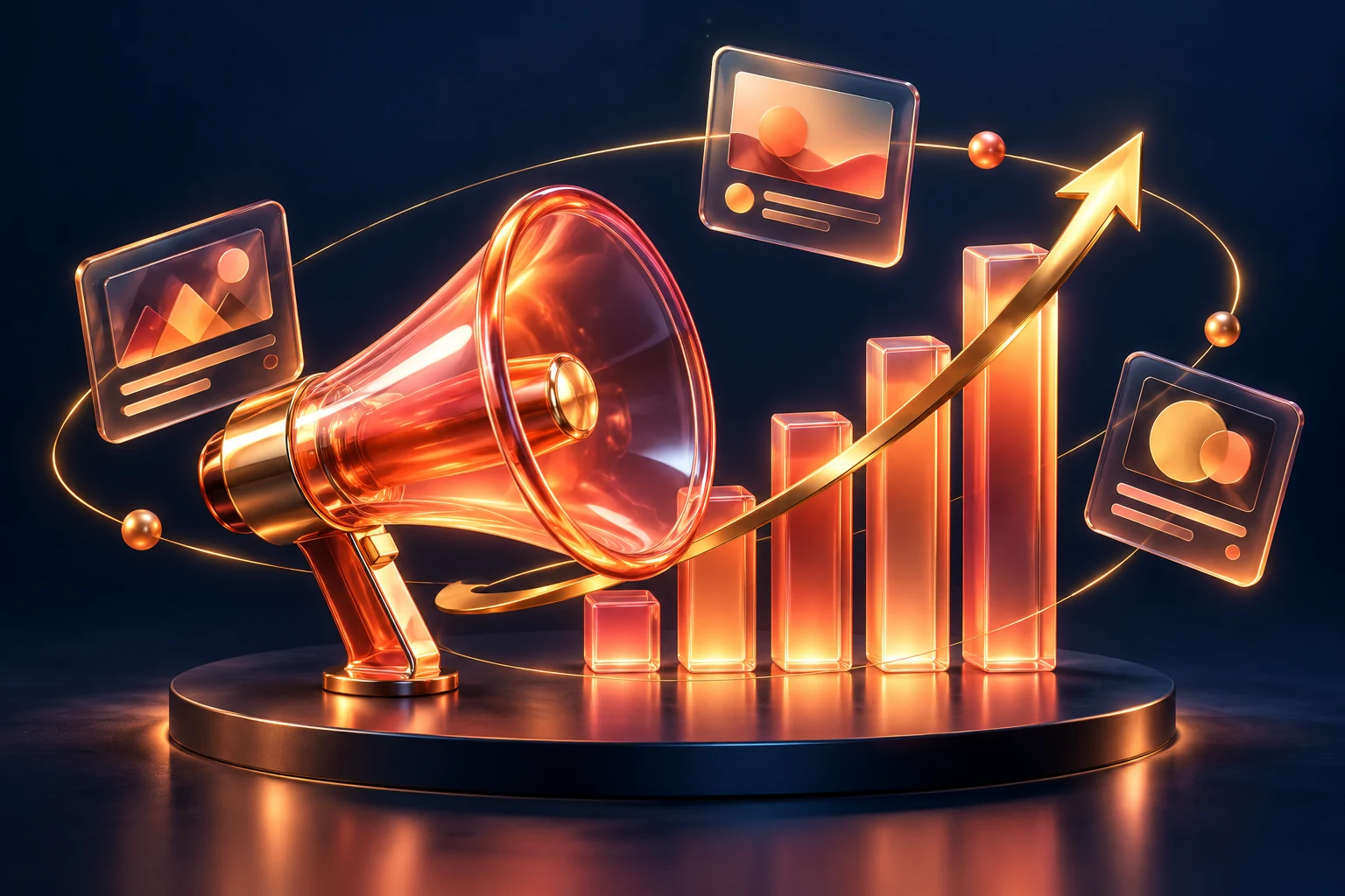 Concept illustration for Ads Intelligence & Automation CRM