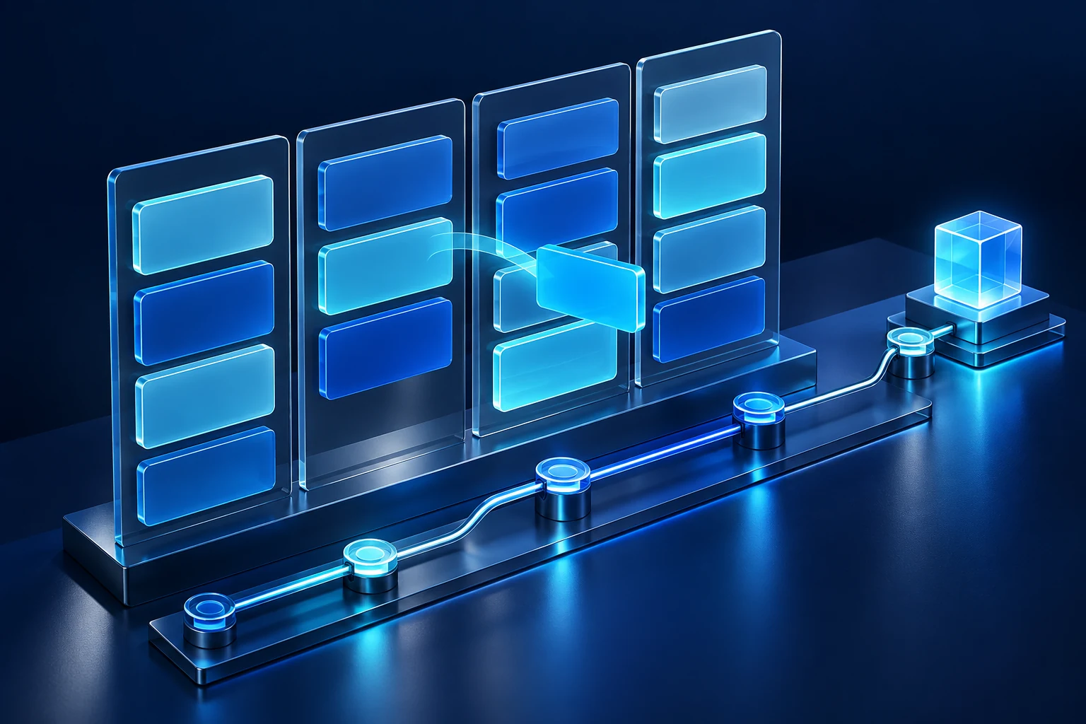 Concept illustration for Enterprise Project & Workforce Platform