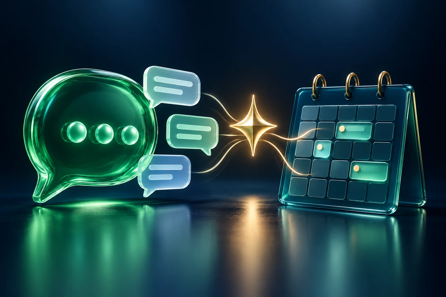 Concept illustration for WhatsApp AI Healthcare CRM